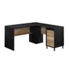 Escritorio Esquinero En L - Sauder - Linea Acadia Way en Negro - Escritorios y sillas de escritorio, Uruguay | Ecowood, vista 1 de 5