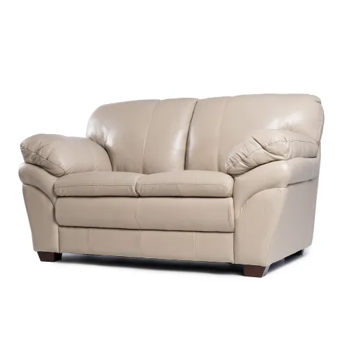 Sofá Gaudi - Cuero Básico - 2 cuerpos - 519 (Beige) en Beige - Sillones y sofás, Uruguay | NYR