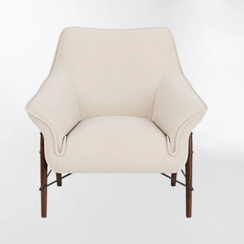 Poltrona VENUS Beige en Beige - Butacas, banquetas y puffs, Uruguay | Viasono, vista 3