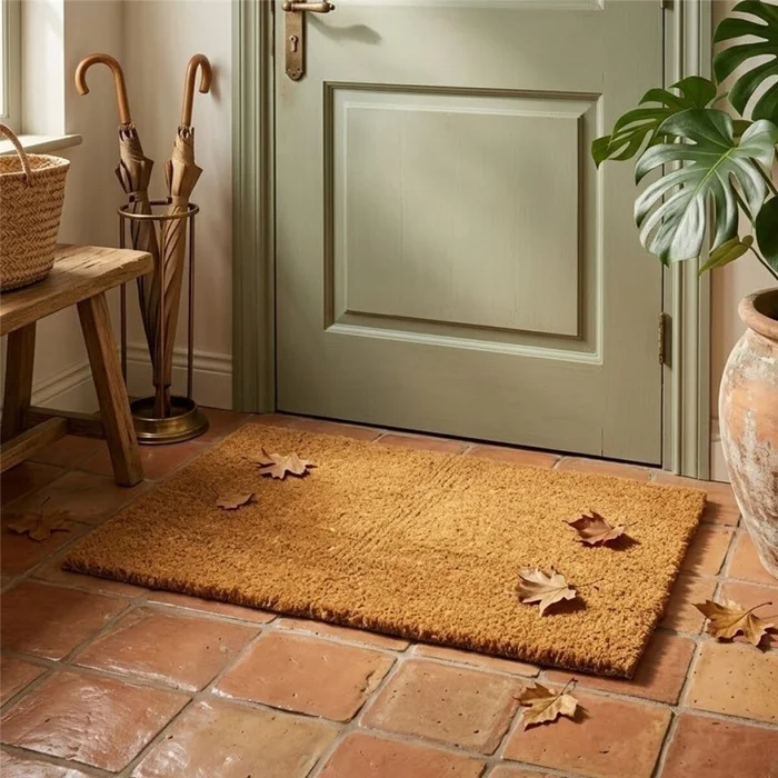 ALFOMBRA NATURAL PLAIN 43X73X2CM SELECTA en Madera natural - Alfombras, Uruguay | Decohogar, vista 3