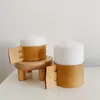 Velones calma con funda de cuero – Set x2 - Decoración, Uruguay | Dreams On Time, vista 1 de 2