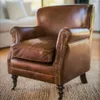 BERGERE CUERO ITALIANO ENVEJECIDO CON TACHAS - Sillones y sofás, Uruguay | La Iberica, vista 9 de 18