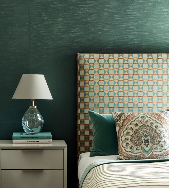Respaldo tapizado con vivos fuelle en Multicolor - Dormitorio, Uruguay | Pieza Clave, vista 2