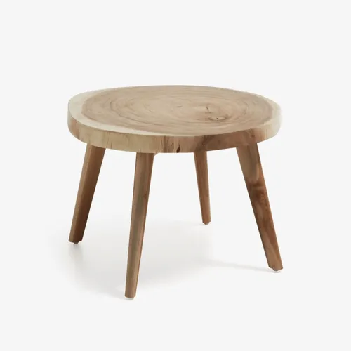 Mesa auxiliar Wellcres Ø 65 cm en Madera natural - Mesas de arrimo, Uruguay | Kavehome