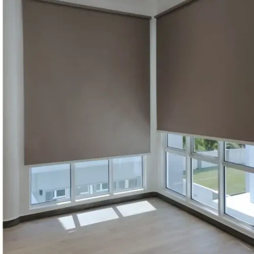 Cortinas Rollers Personalizada en Gris - Textiles, Uruguay | Decilo con Alma