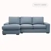 SOFÁ CON CHAISE MALLORCA - Sillones y sofás, Uruguay | Forum Design, vista 2 de 3