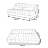 Sofa Cama Juego De Living Sillon Reclinable Terciopelo en Gris - Sillones y sofás, Uruguay | Soy Hogar, vista 6 de 8