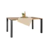 Mesa De Comedor Madera-y-metal Natural-beige Madison en Multicolor - Mesas de comedor, Uruguay | Divino, vista 4 de 5