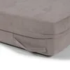 Sofá Cama Nizza - Tela Microfibra - 9249 (Tostado) en Beige - Sillones y sofás, Uruguay | NYR, vista 4 de 5