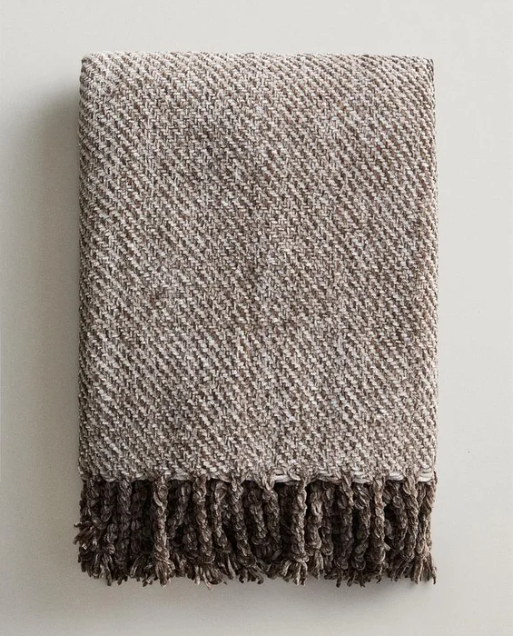 MANTA FLECOS - Textiles, Uruguay | Zara Home