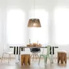 Lampara de techa natural/beige, realizada en fibras cien por ciento naturales en Beige - Lámparas colgantes, Uruguay | Koz, vista 2 de 3