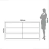 Comoda Mela 180CM 6 Cajones 100% MDF - Cómodas, Uruguay | Balton, vista 5 de 5