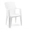 SILLA DE PVC APILABLE ARPA BLANCA A5824 en Blanco - Muebles para el exterior, Uruguay | Alfa Ventas, vista 1 de 2