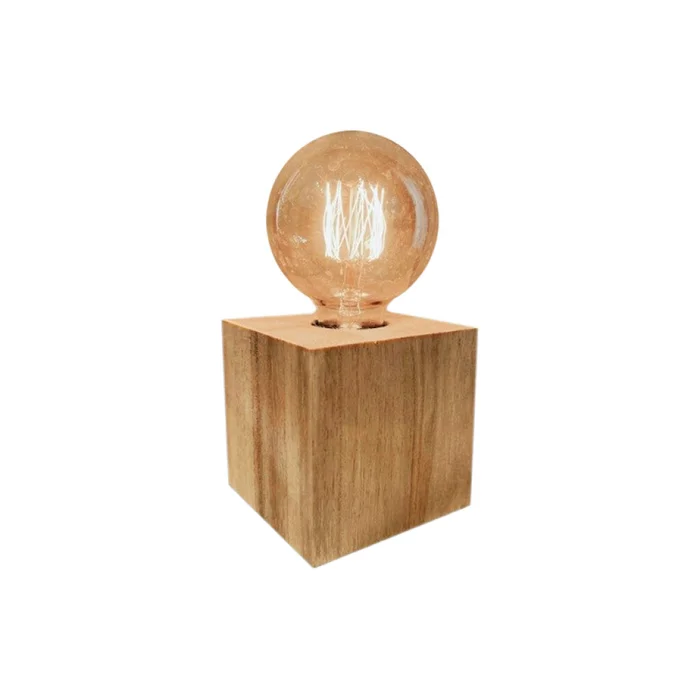 Lámpara de Mesa Ohio en Marrón - Lámparas de mesa, Uruguay | Serlux