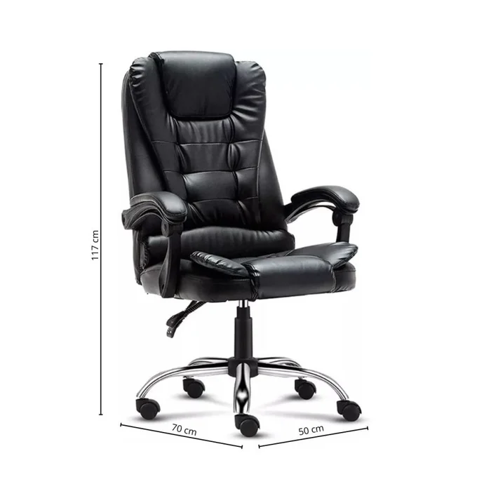 Silla de oficina OmniSeat en Negro - Sillas de escritorio, Uruguay | La Cueva Muebles, vista 9