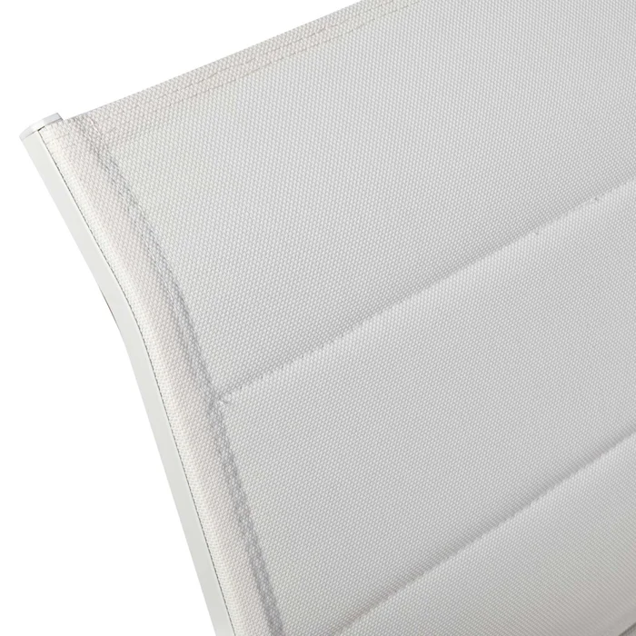 Silla De Exterior Aluminio Blanco Portofino en Blanco - Muebles para el exterior, Uruguay | Divino, vista 5