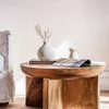 MESA MEDITERRANEO - SUAR - DIAMETRO 75 CMS en Madera natural - Mesas de living, Uruguay | La Iberica, vista 10 de 14