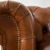 SILLON CHESTERFIELD - CUERO ITALIANO - XL en Marrón - Sillones y sofás, Uruguay | La Iberica, vista 5 de 41