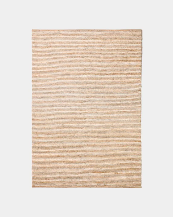 Alfombra Derule de yute y lana beige 200 x 300 cmv en Beige - Alfombras, Uruguay | Kavehome