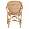 SILLA BISTRO RATTAN NATURAL C/BRAZOS 46X51X89H - Sillas, Uruguay | Vinibel, vista 4 de 5