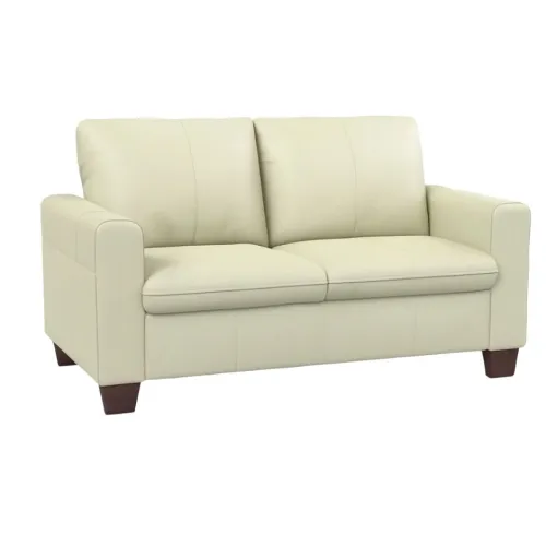 SOFA 100% CUERO - MODELO BLANC - 2 CUERPOS - PERLA MATE en Off-white - Sillones y sofás, Uruguay | Champagne Home