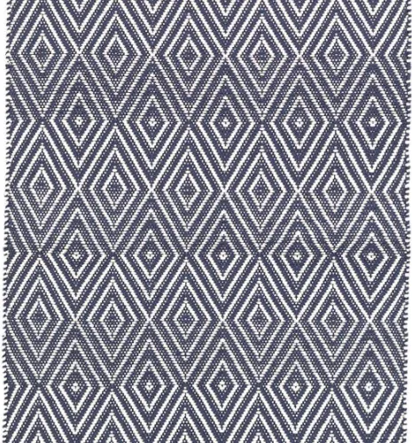 DIAMOND NAVY/IVORY INTERIOR/EXTERIOR - Textiles, Uruguay | Sentido Jose Ignacio