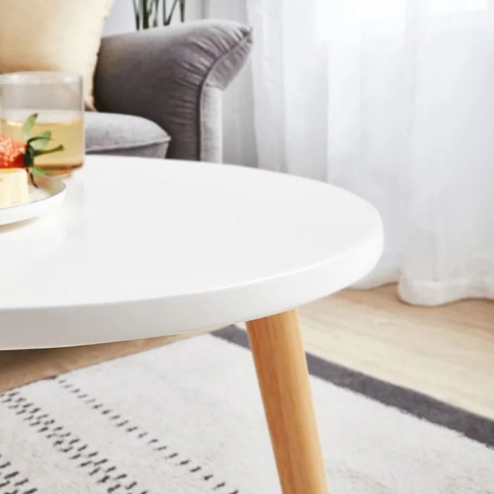 Mesa de living Junip en Blanco - Mesas de living, Uruguay | La Cueva Muebles, vista 5