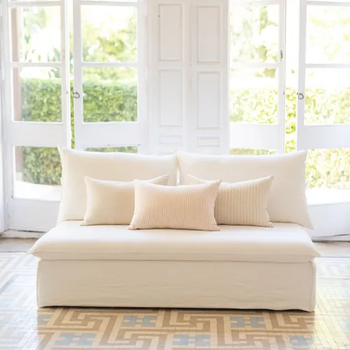 Sofá con funda Indi en Beige - Sillones y sofás, Uruguay | Pieza Clave