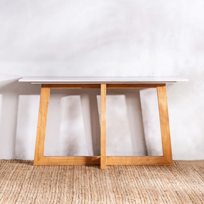 Consola Licia en Madera natural - Aparadores y recibidores, Uruguay | Aihaus