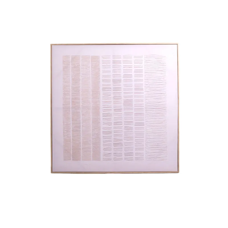 Cuadro Ice Ii, 100x100 Natural/beige Papel H1hca241050a en Blanco - Decoración de pared, Uruguay | Divino