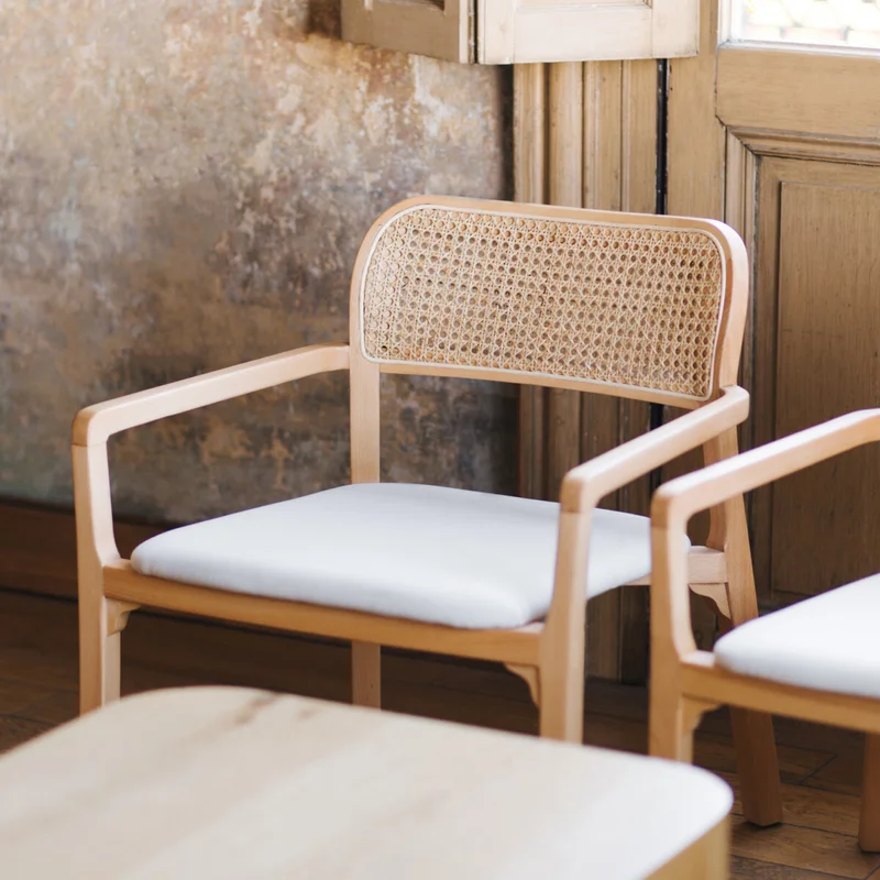 Butaca Olsen en Madera natural - Butacas, banquetas y puffs, Uruguay | Samic, vista 3