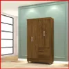 Ropero 4 puertas 2 cajones – Ideal 10090 en Marrón - Roperos y placares, Uruguay | Punto Unión, vista 6 de 8