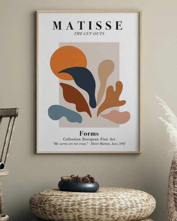 Matisse - Forms en Multicolor - Láminas, Uruguay | La Cuadrería, vista 2