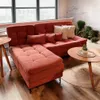 Sillón Cama con Chaise Izquierdo y derecho - Vértice - Rojo - Sillones y sofás, Uruguay | Ecowood, vista 3 de 6
