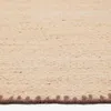 Alfombra Sorina de yute natural con borde marrón 200 x 300 cm en Madera natural - Textiles, Uruguay | Kavehome, vista 2 de 3