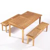 MESA DE COMEDOR CHURRASQUEIRA 160x86x75CM JATOBA - Muebles para el exterior, Uruguay | Vinibel, vista 2 de 5