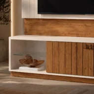 Rack TV Guaiba 2.0 en Madera natural - Muebles para TV, Uruguay | Casa Brava, vista 5
