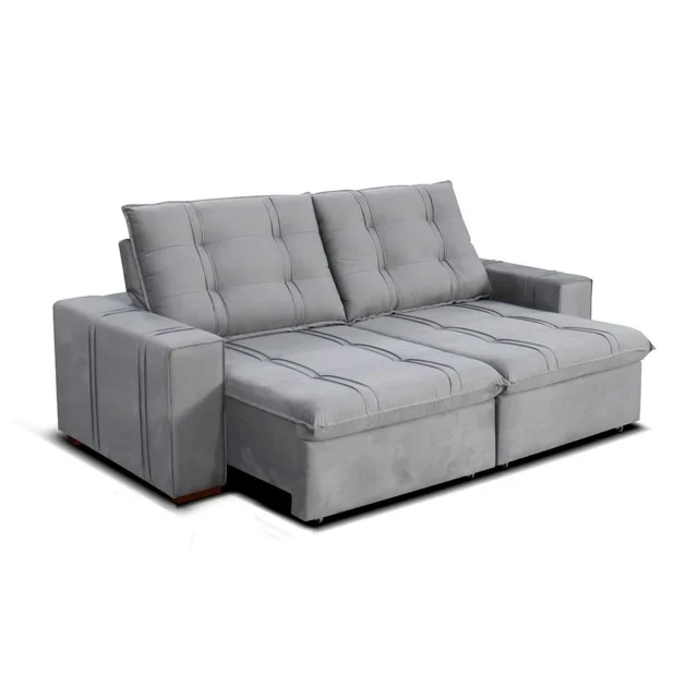 Sofá Erik 3 cuerpos en Gris - Muebles, Uruguay | New York Home