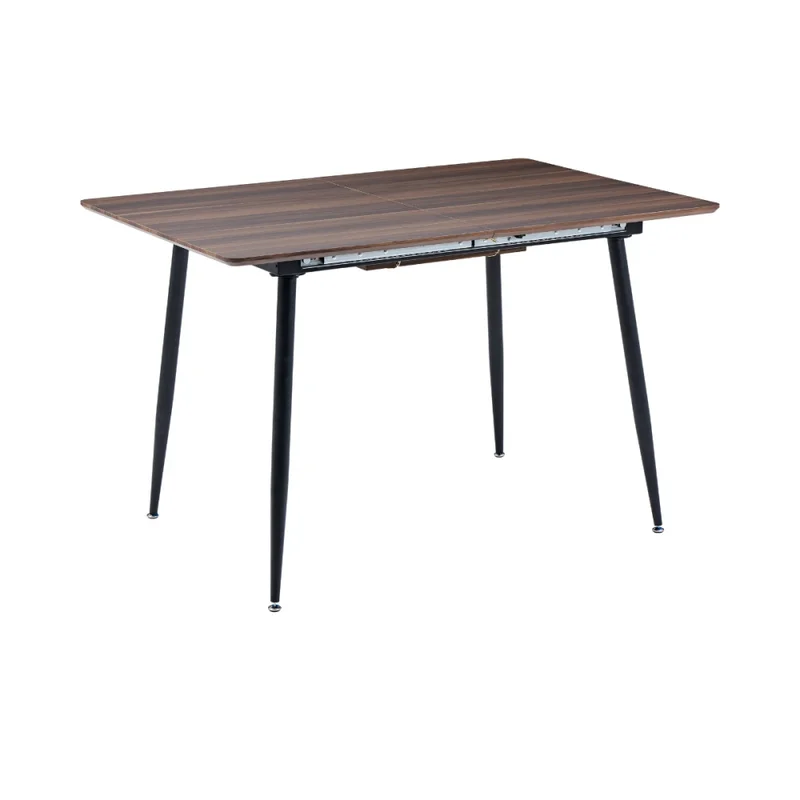 Mesa de Comedor Extensible Lupo - Roble Oscuro en Marrón - Mesas de comedor, Uruguay | Nyr, vista 5