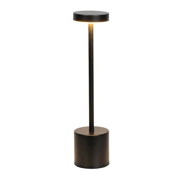 Ml251015/6/7 Metal Negro Lámpara De Mesa Ml en Negro - Iluminación, Uruguay | Divino, vista 2