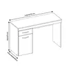 Escritorio Mesa De Computadora Oficina Para Estudios Pc - Escritorios y sillas de escritorio, Uruguay | Muebles Express, vista 3 de 3