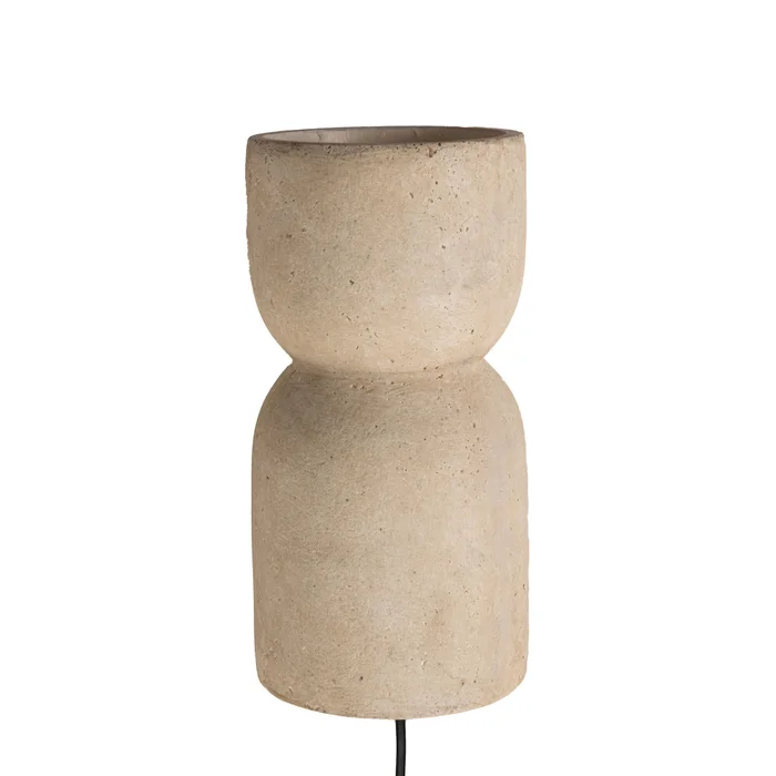Aplique De Pared Stone Natural/beige Piedra F17wrsrs en Blanco - Iluminación, Uruguay | Divino