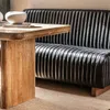 SILLON DE COMEDOR FERRARO - CUERO ITALIANO NEGRO - 1.53 MTS en Negro - Sillones y sofás, Uruguay | La Iberica, vista 8 de 18