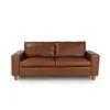Sofá Royale - Cuero Básico - 3 cuerpos - 457 (Brandy) en Marrón - Sillones y sofás, Uruguay | NYR, vista 2 de 3