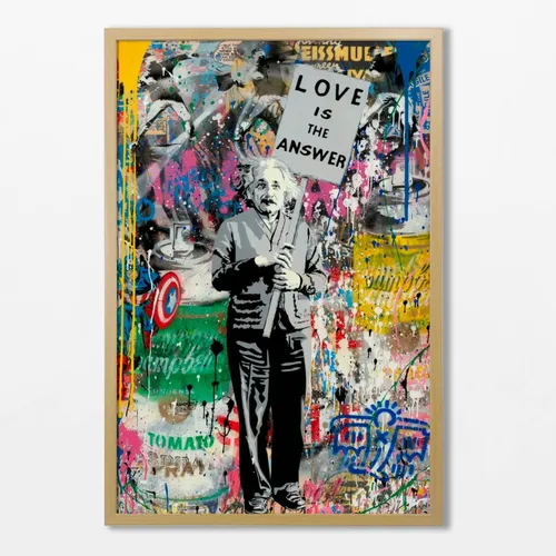 Banksy Grafitti N.05 en Multicolor - Láminas, Uruguay | La Cuadrería