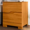 Mesa De Luz 2 Cajones Con Patas Moderna 100% Mdp - Mesas de luz, Uruguay | Muebles Express, vista 3 de 4