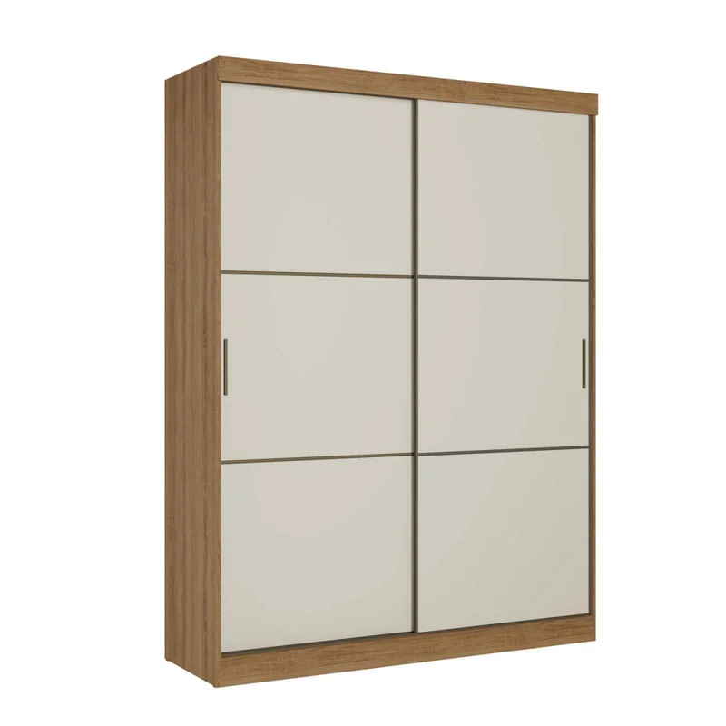 Placard 2 Puertas Mdp Marron Comfort Flex en ALMENDRA - Roperos y placares, Uruguay | Divino, vista 5