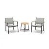 Conjunto de Jardín 2 Sillas +Mesa - Ibiza - Muebles para el exterior, Uruguay | Ecowood, vista 1 de 3