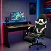 Combo Escritorio + Silla Gamer - Blanco en Multicolor - Escritorios y sillas de escritorio, Uruguay | Rústico Hogar, vista 4 de 5