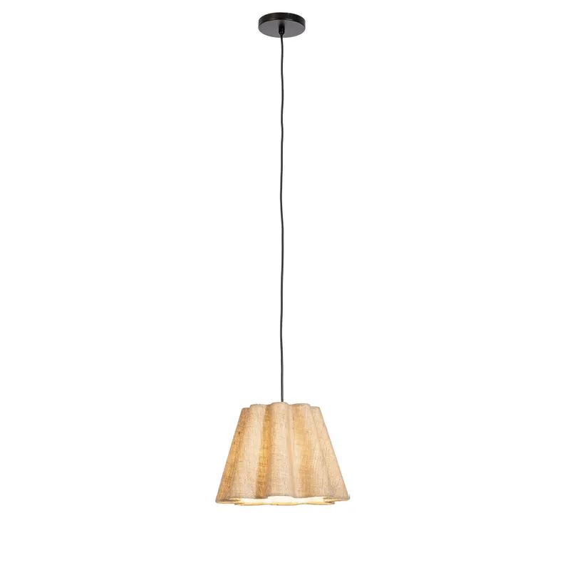 Lámpara De Techo Akana Natural/beige Yute Rsfcm01jd en Beige - Lámparas colgantes, Uruguay | Divino